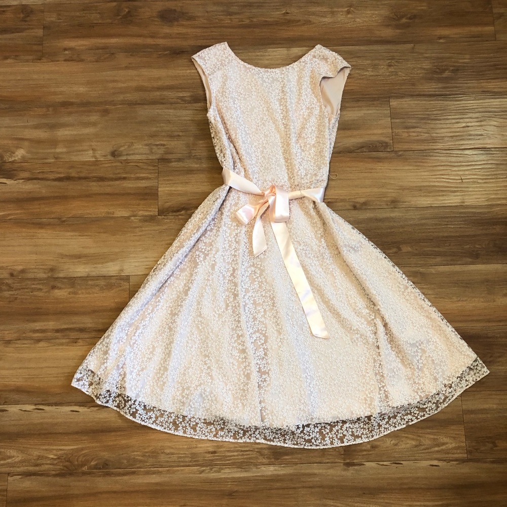 Blush Pink Dress | Tahari